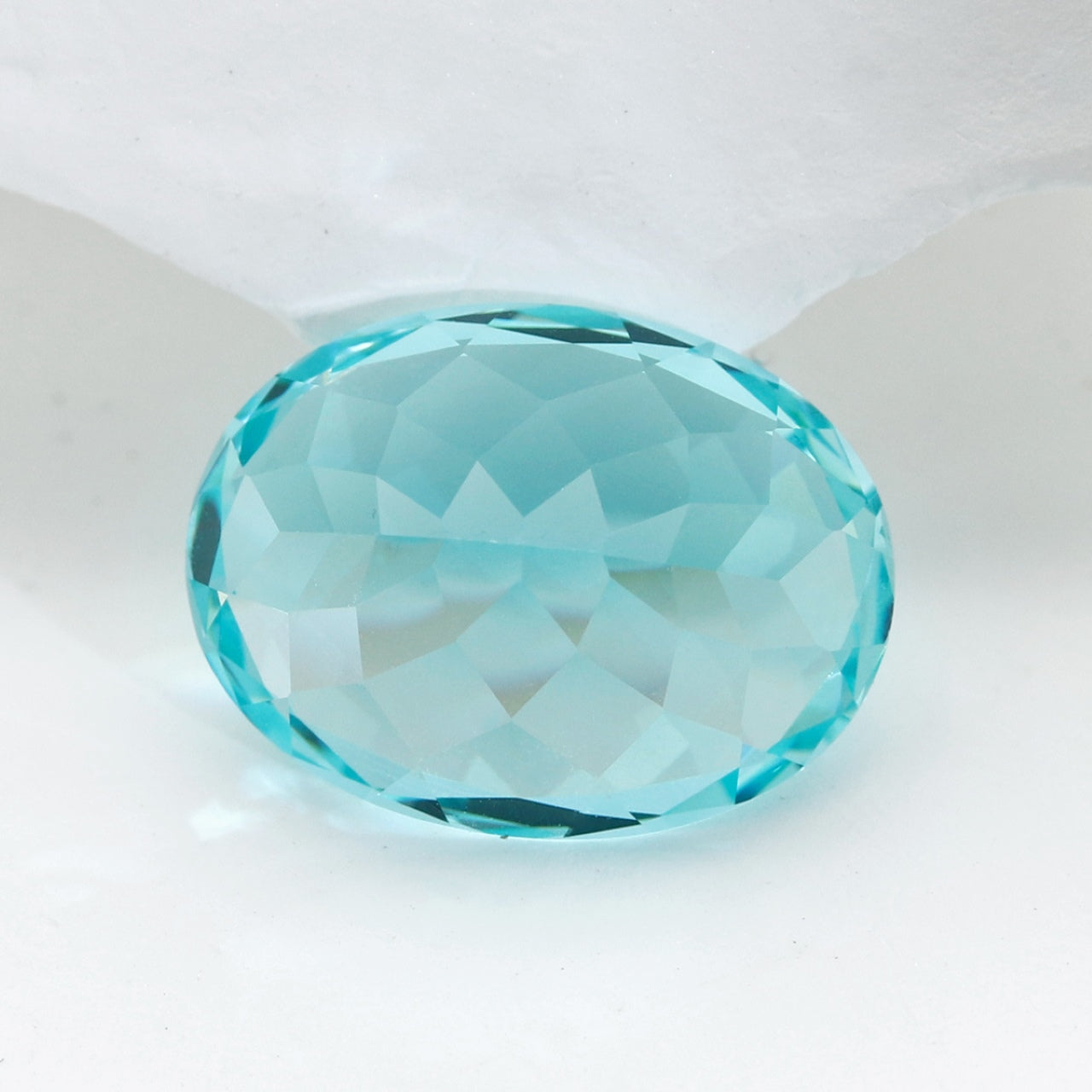 Czochralski Lab Grown Paraiba Oval Shape