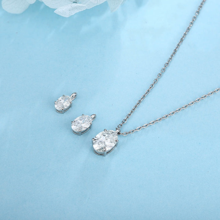 PT950 1.05ct Lab Grown Diamond Pendant (without chain)