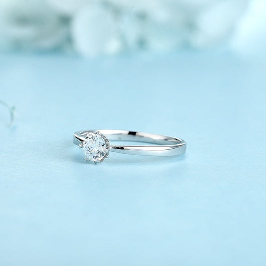 PT950 0.34ct Lab Grown Diamond Ring