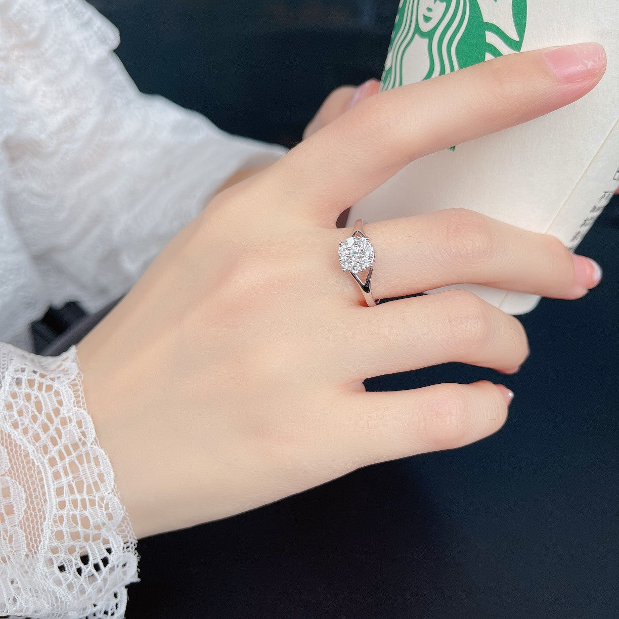 14K Seven Circumference And One Arm Rings