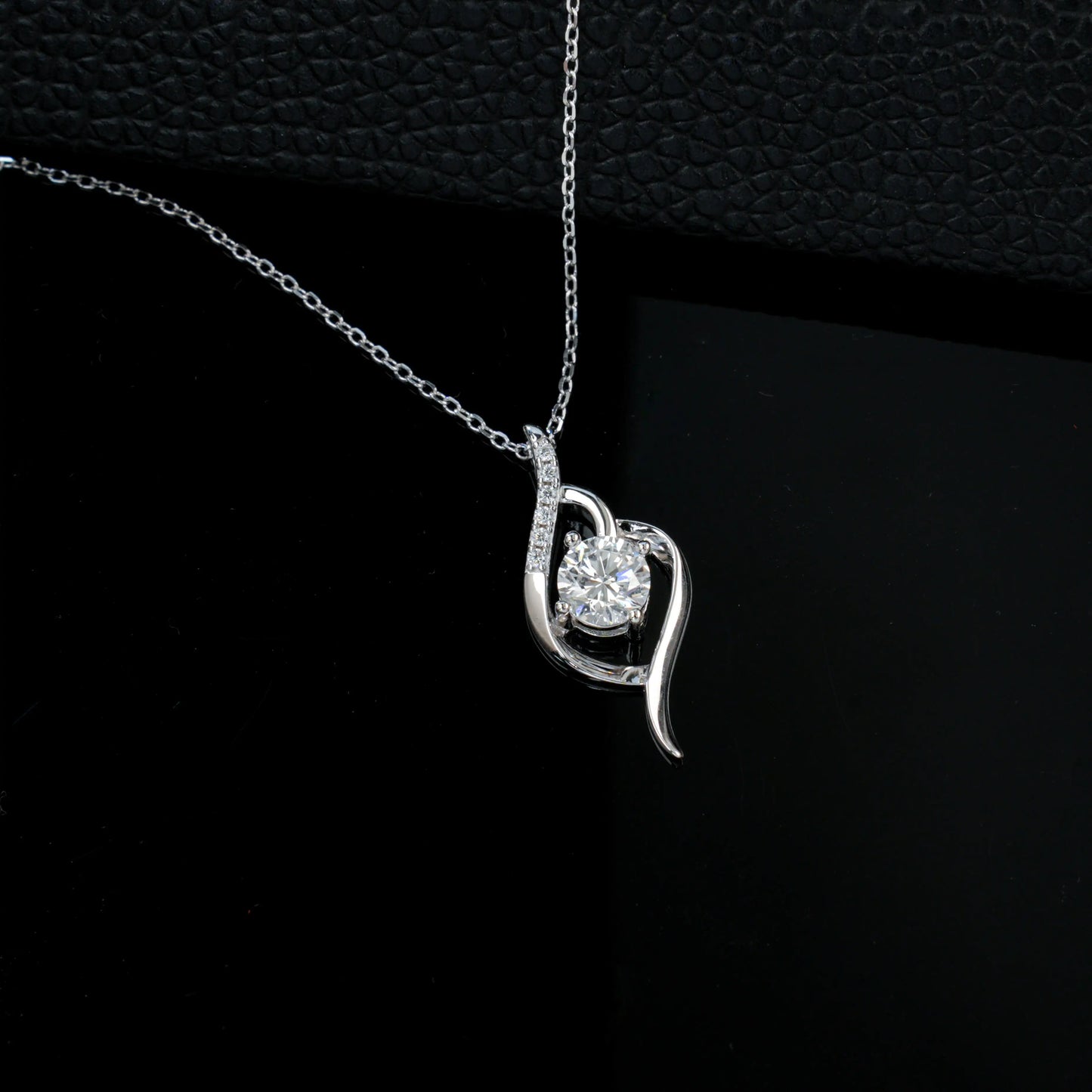 S925 Silver Ethereal Wing Lab Grown Diamond Necklace