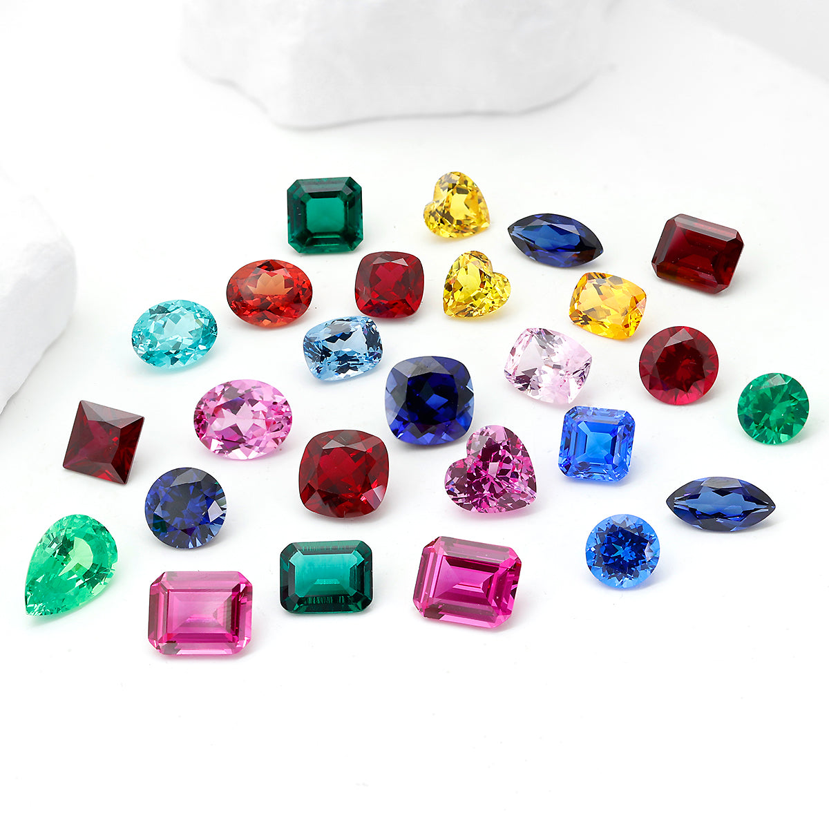 5A Cultivated Colored Gemstones