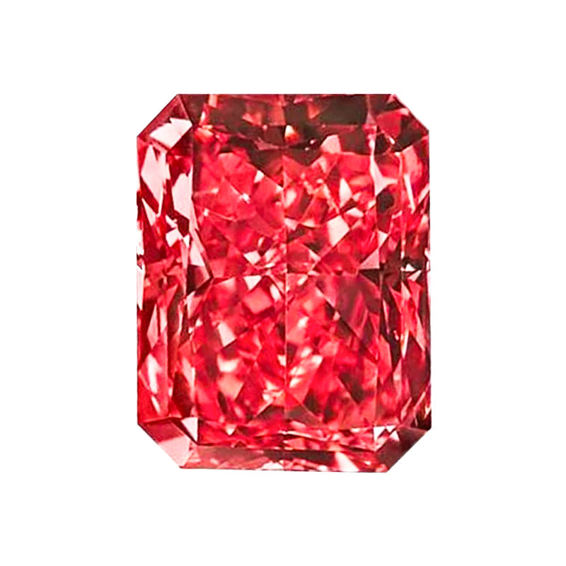 Lab Grown Red Color Diamond