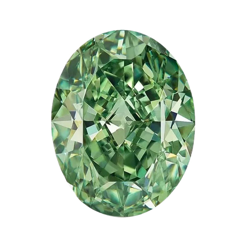 Lab Grown Green Color Diamond