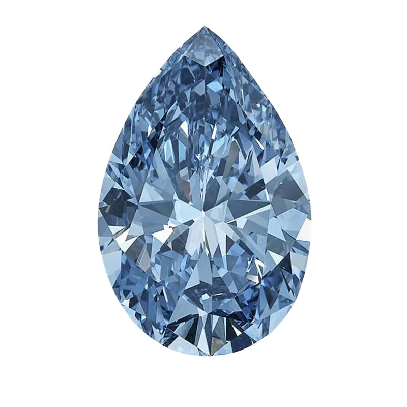 Lab Grown Blue Color Diamond