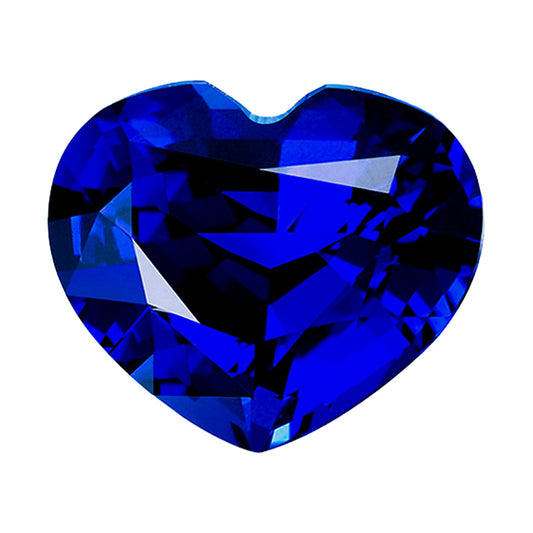 Czochralski Cultivate Sapphire Heart Shape
