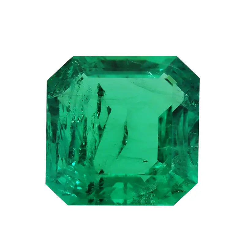Lab Grown Columbia Emerald Asscher Shape
