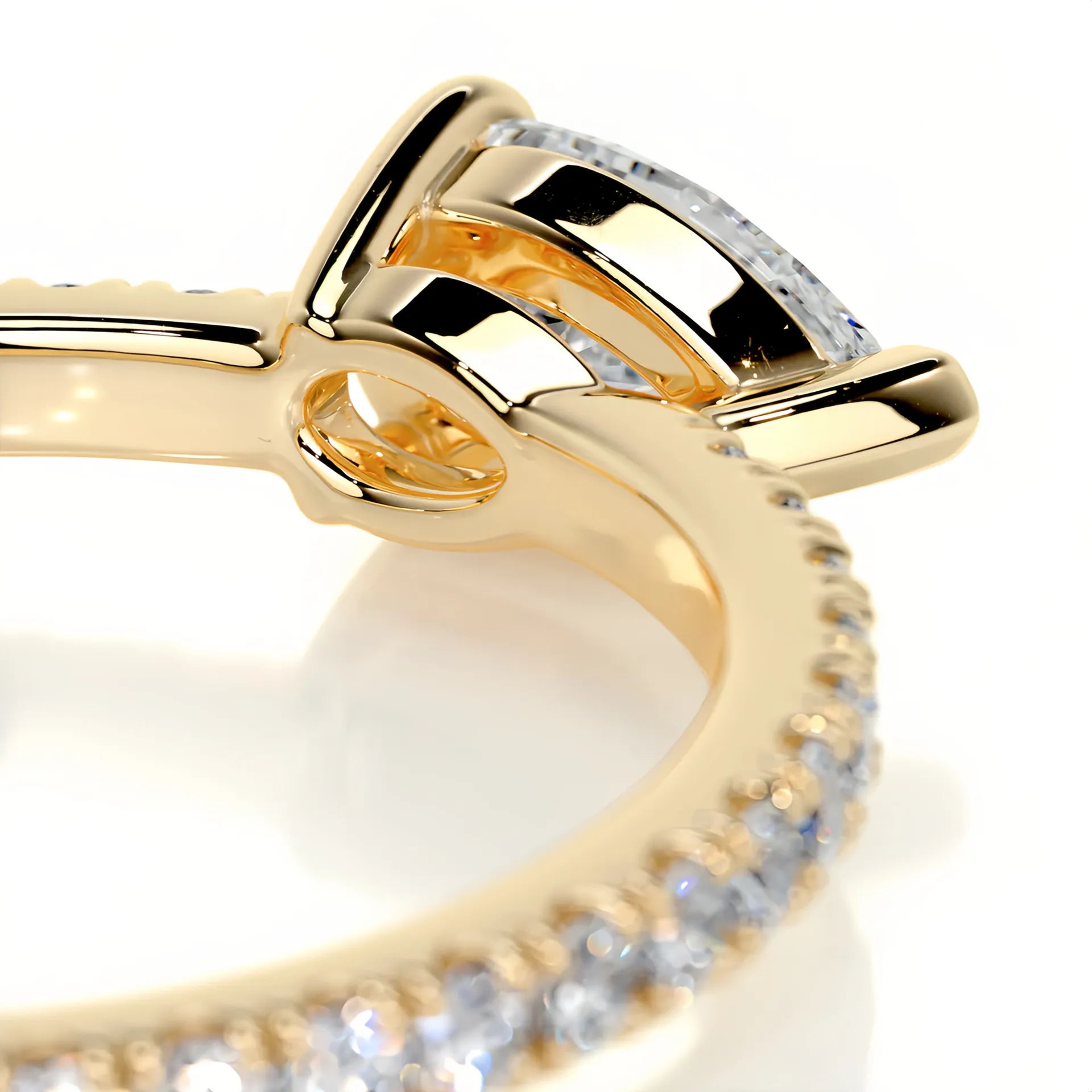 Hot Selling Elegant Stackable Band Ring Set | Niche Light Luxury Fashion Gold Plated S925 Sterling Silver Moissanite Rings