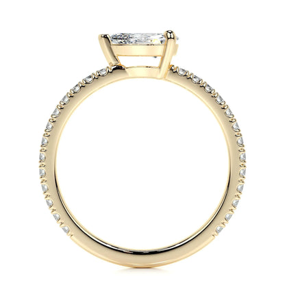 Hot Selling Elegant Stackable Band Ring Set | Niche Light Luxury Fashion Gold Plated S925 Sterling Silver Moissanite Rings