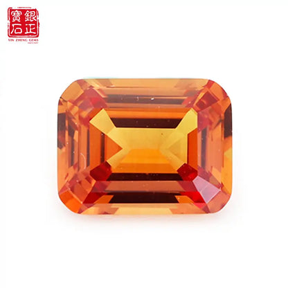 18 Kinds Precision Cut Colored Gemstones | Emerald Cut Gemstone Series