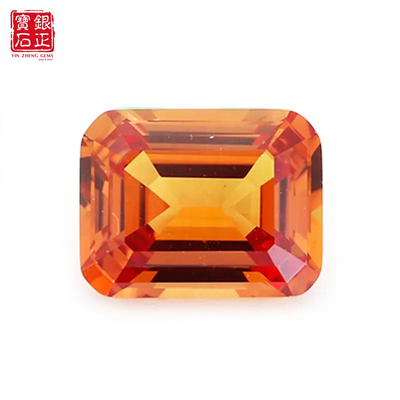 18 Kinds Precision Cut Colored Gemstones | Emerald Cut Gemstone Series