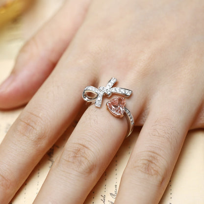 PT950 18K 1.55ct Lab Grown Colored Pink Diamond Ring