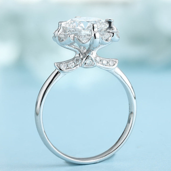 PT950 Platinum Circular 2.04ct Lab Grown Diamond Ring MHR737