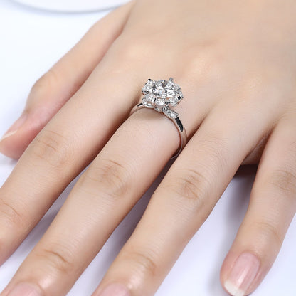 PT950 Platinum Circular 2.04ct Lab Grown Diamond Ring MHR737