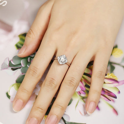 PT950 Platinum 1.05ct Circular Lab Grown Diamond Ring MHR277