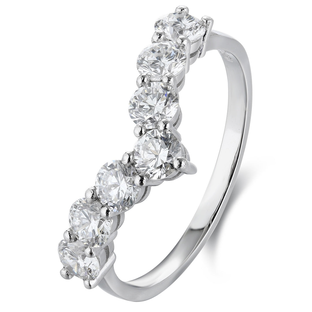 PT950 Platinum Circular 1.00ct Lab Grown Diamond Ring TY033