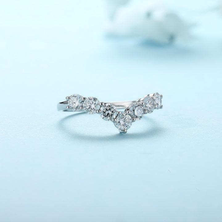 PT950 Platinum Circular 1.00ct Lab Grown Diamond Ring TY033