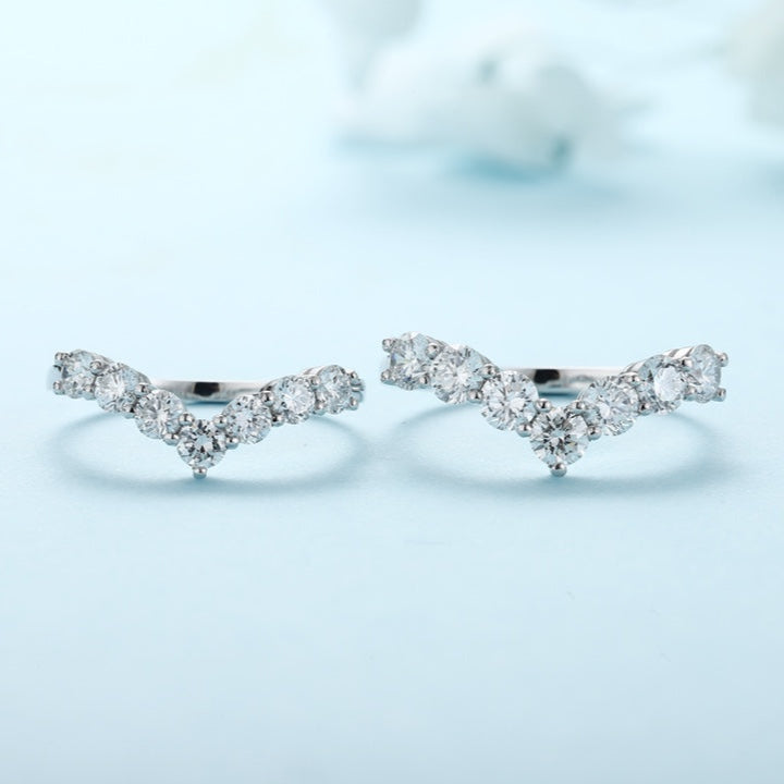 PT950 Platinum Circular 1.00ct Lab Grown Diamond Ring TY033