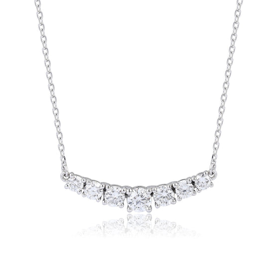 PT950 0.54ct Platinum Lab Grown Diamond Necklace PTJ037