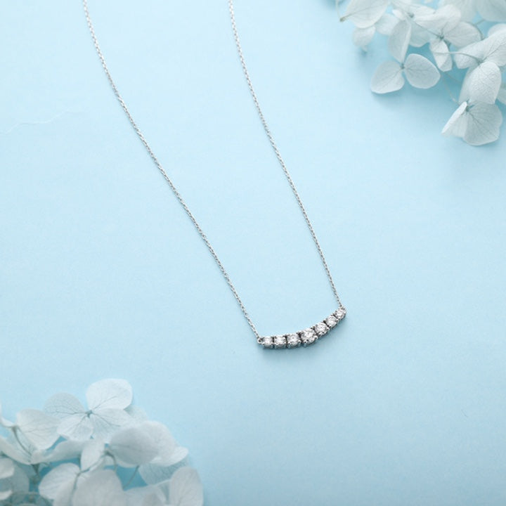 PT950 0.54ct Platinum Lab Grown Diamond Necklace PTJ037