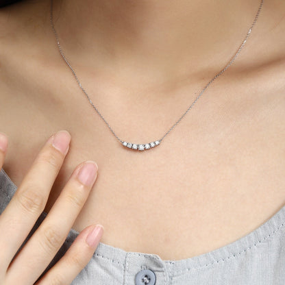 PT950 0.54ct Platinum Lab Grown Diamond Necklace PTJ037