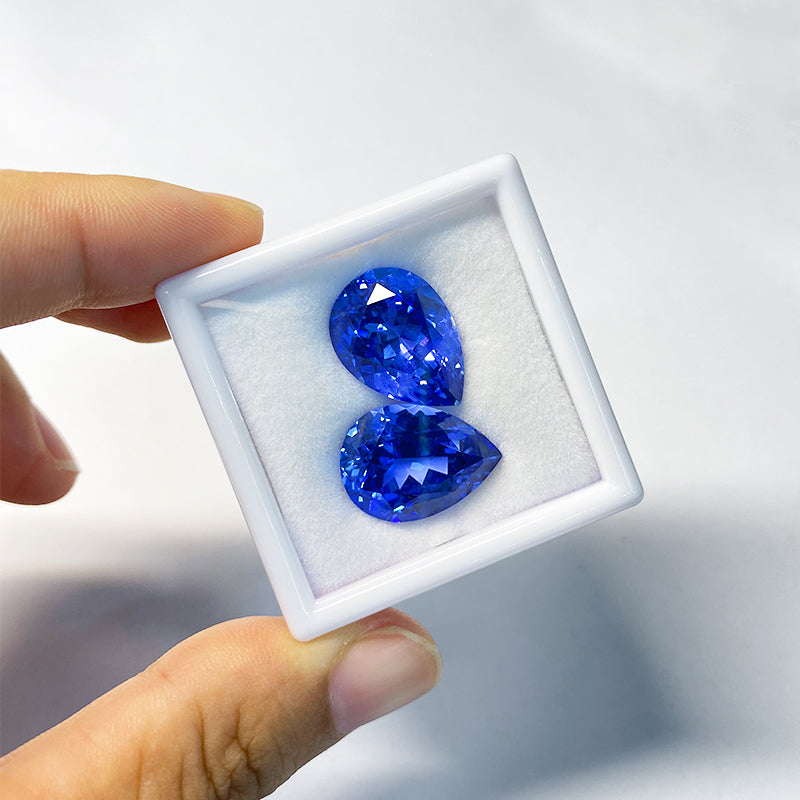 5A Lab Growen Sapphire Pear Shape