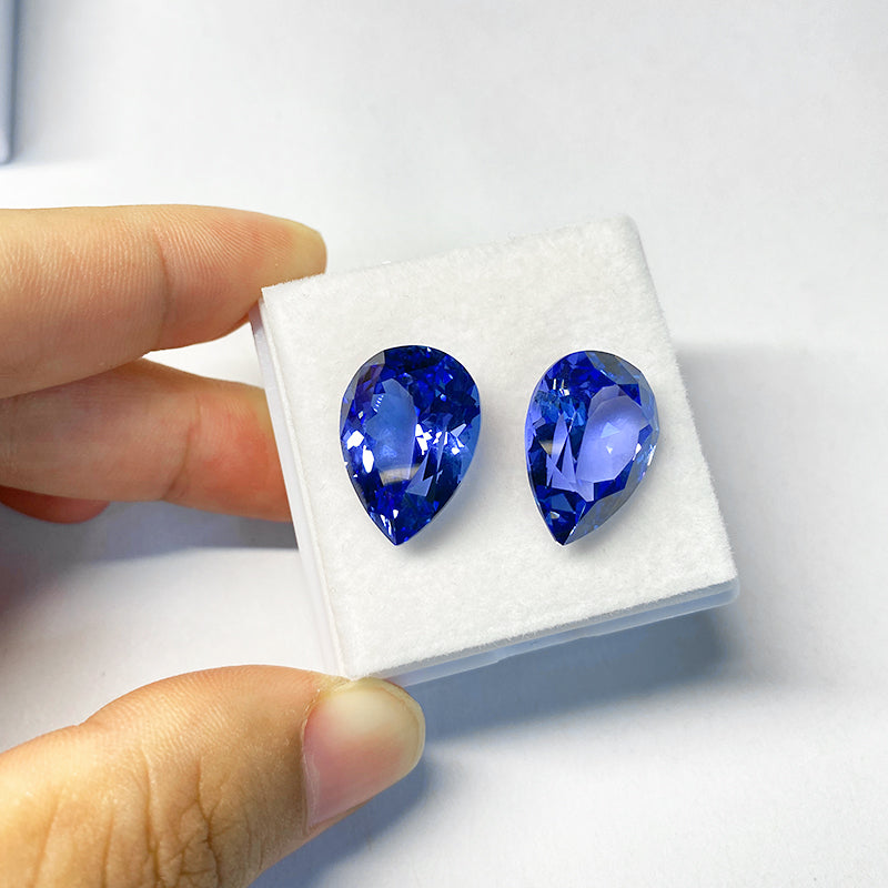 Czochralski Cultivate Sapphire Pear Shape