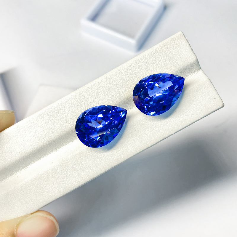 5A Lab Growen Sapphire Pear Shape