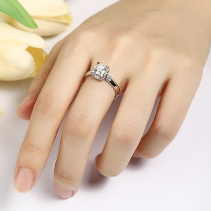 PT950 1.10ct Circular Lab Grown Diamond Ring MT0039