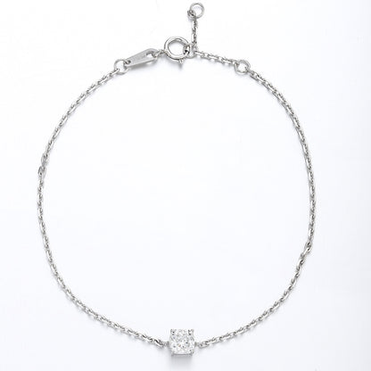 PT950 0.51ct Lab Grown Diamond Pillow Shaped Bracelet