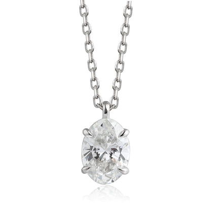 PT950 1.05ct Lab Grown Diamond Pendant (without chain)