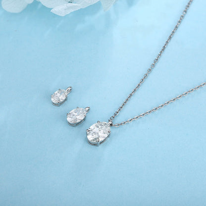 PT950 1.05ct Lab Grown Diamond Pendant (without chain)