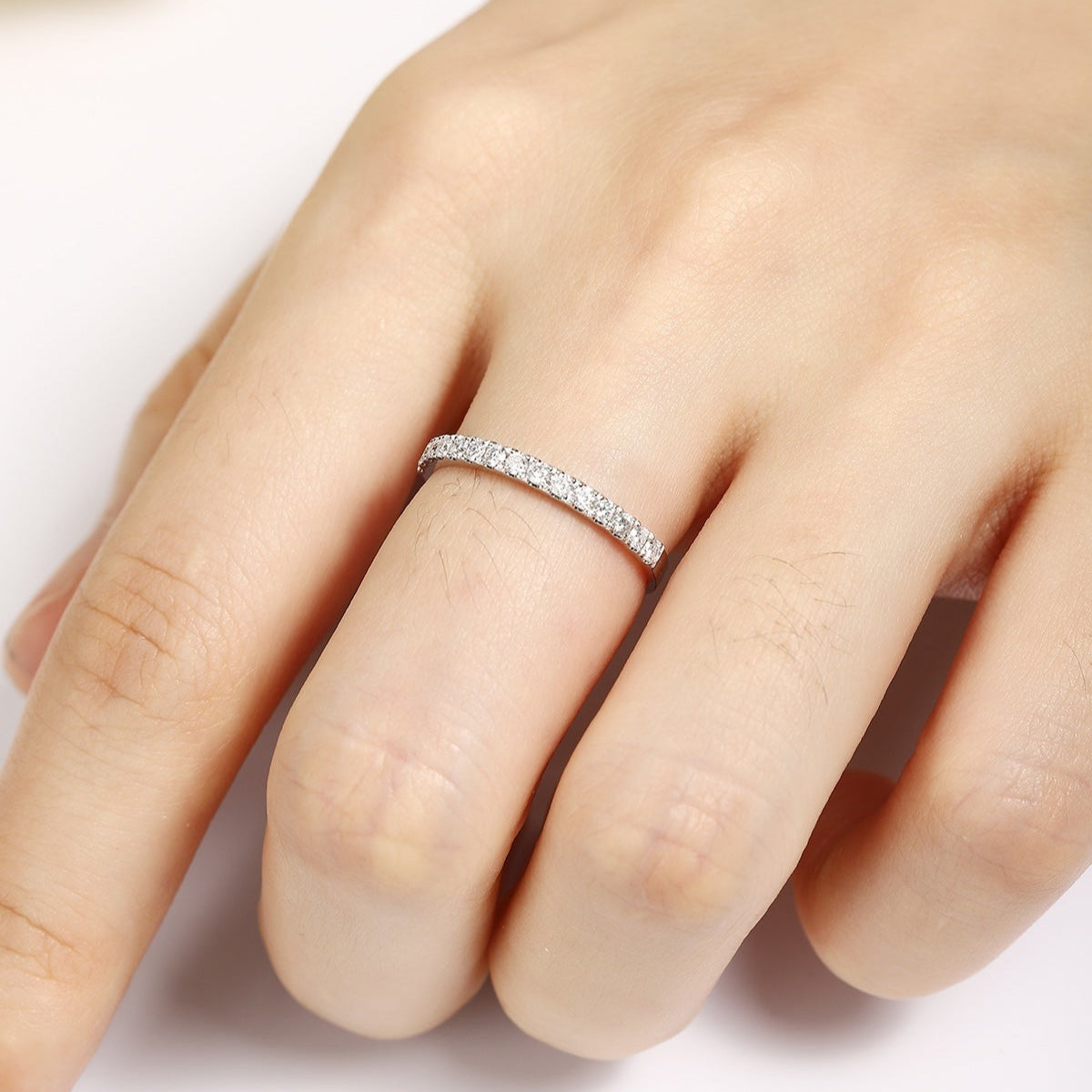 PT950 0.26ct Lab Grown Diamond Ring