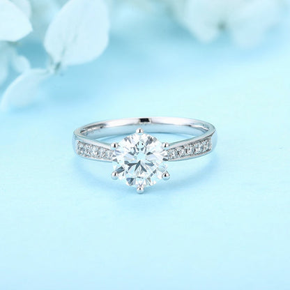 PT950 1.50ct Lab Grown Diamond Ring