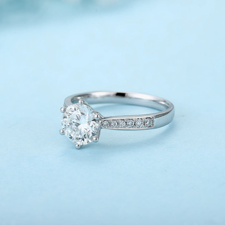 PT950 1.50ct Lab Grown Diamond Ring