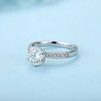PT950 1.50ct Lab Grown Diamond Ring
