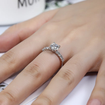 PT950 1.00ct Lab Grown Diamond Ring