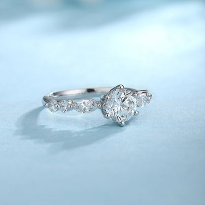 PT950 1.00ct Lab Grown Diamond Ring