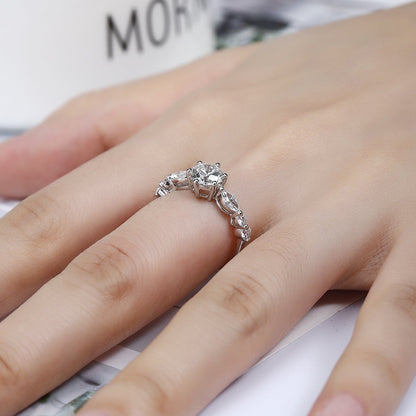 PT950 1.00ct Lab Grown Diamond Ring