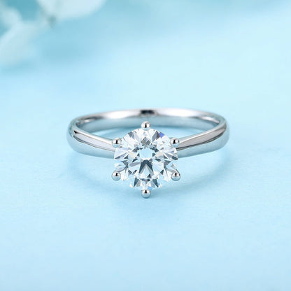 PT950 1.50ct Lab Grown Diamond Ring