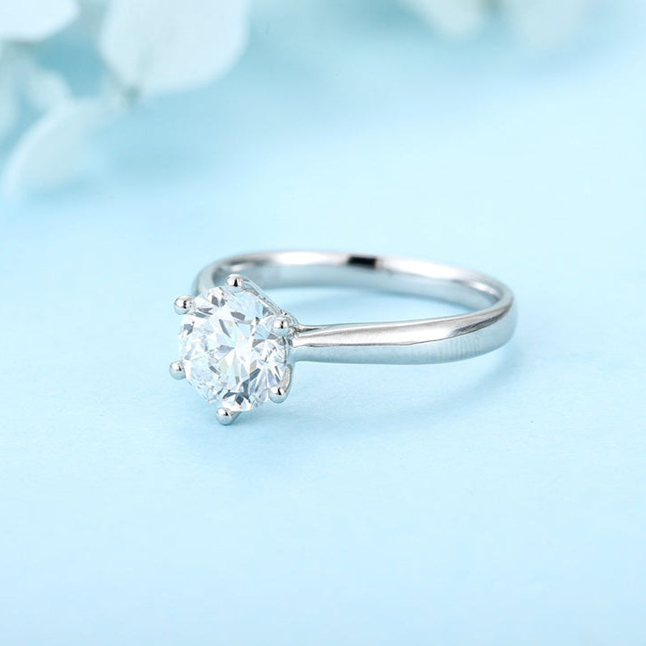 PT950 1.50ct Lab Grown Diamond Ring