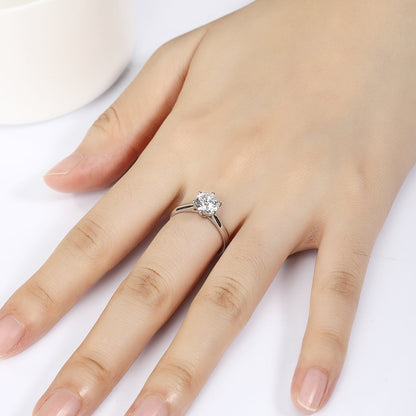 PT950 1.50ct Lab Grown Diamond Ring