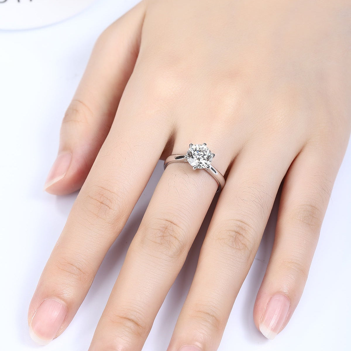 PT950 2.00ct Lab Grown Diamond Ring