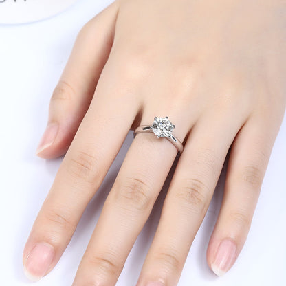 PT950 2.00ct Lab Grown Diamond Ring