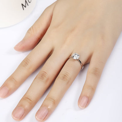 PT950 1.50ct Lab Grown Diamond Ring