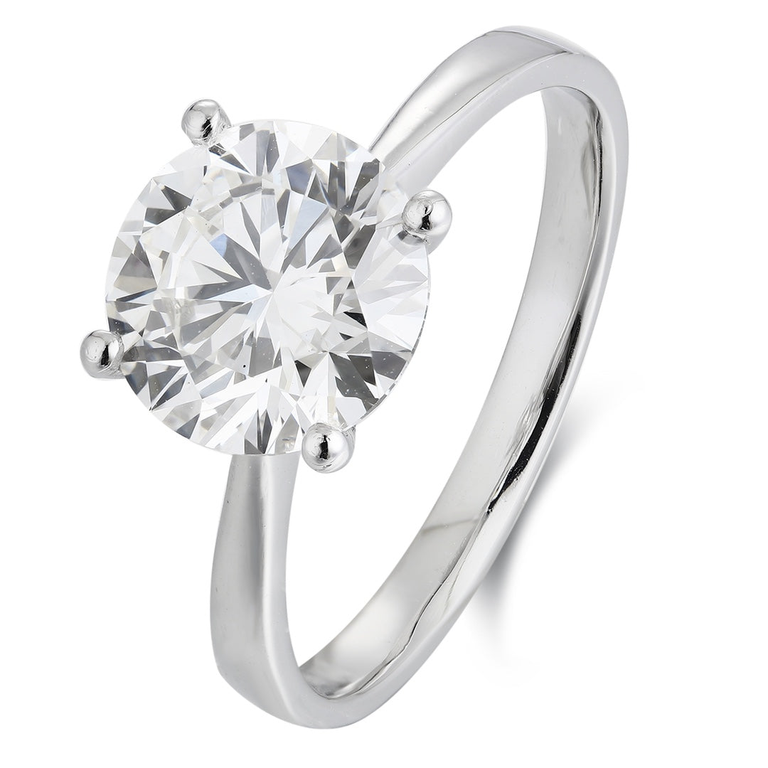 PT950 2.00ct Lab Grown Diamond Ring