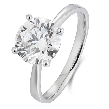 PT950 2.00ct Lab Grown Diamond Ring