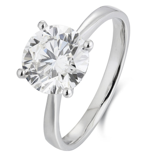 PT950 2.00ct Lab Grown Diamond Ring