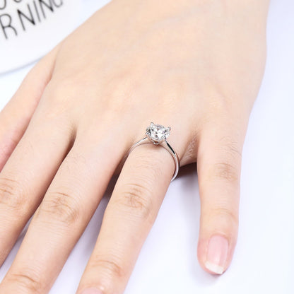 PT950 2.00ct Lab Grown Diamond Ring