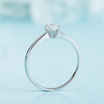 PT950 0.34ct Lab Grown Diamond Ring